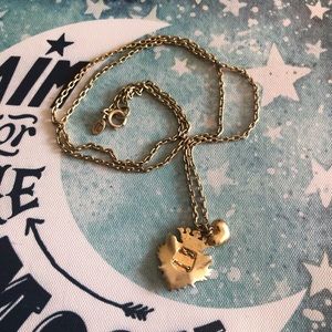 Juicy Couture Jewelry - Juicy Couture Long 28” Gold Crest Pendant Necklace Juicy Couture Jewelry - Juicy Couture Long 28” Gold Crest Pendant Necklace